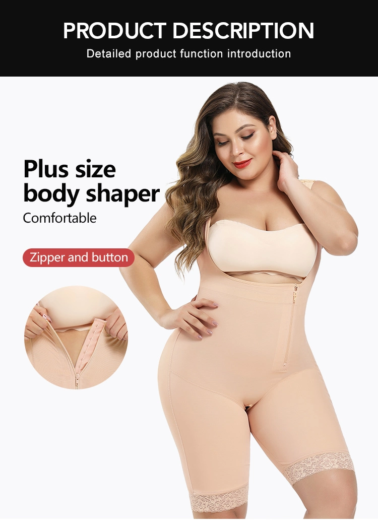 Colombianas 6XL Breathable Invisible Shapewear Butt Lifter Slimming Girdle Women Plus Size Women′s Underwear Full Body Shaper